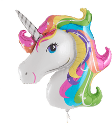 Rainbow Unicorn Png 1 Image - Unicorn Balloon Png