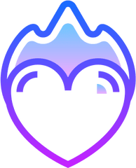 Fire Heart Icon - Free Download Png And Vector Emblem