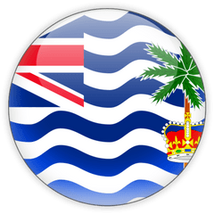 Download British Indian Ocean Territory - British Indian Ocean Territory Flag Round Png