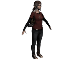 Ellie The Last Of Us - Free PNG