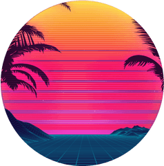 80s Vice Theme 1 - Vice Theme Png