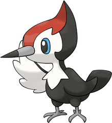 Free Download Pikipek Pokemon Png Cartoon Image Transparent - Pokemon Bird With Red Streak