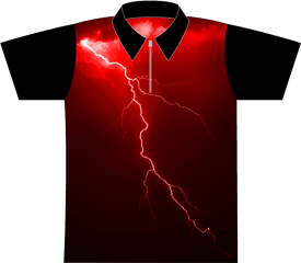 Dye Sublimated Jersey Style 0016 - Lightning Png