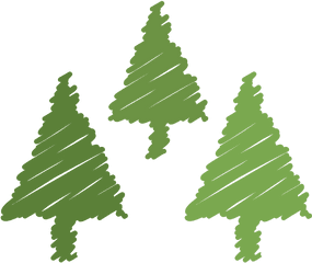 Christmas Decoration Holiday Ornaments Scribble Tree - Christmas Tree Png