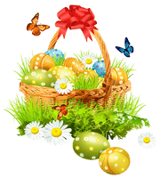 Easter Basket Image - Free PNG