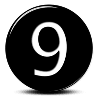9 Picture Number Free HQ Image - Free PNG
