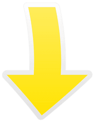 Download Hd Yellow Down Arrow Png Transparent Image - Yellow Arrow Down Png