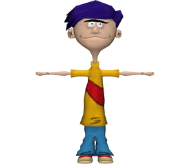 Carl Wheezer T Pose - Ed Edd Eddy Rolf Png