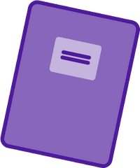 Notepad Free Icon Of Office Objects - Bloco De Notas Icon Purple Png