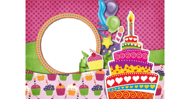Picture Frame Birthday Happy Free Download PNG HD