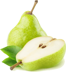 Download Pears - Pear Cut In Half Png