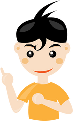 Idea Boy Man - Cute Clipart For Presentation Png