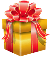 Gift Christmas Gold Free Photo - Free PNG