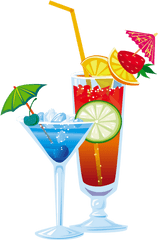 Download Tube Boisson Cocktails Png Dessin - Drinks Cocktail Drink Illustration Png