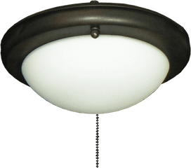 Ceiling Fan Low Profile Light In White - Ceiling Fixture Png