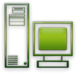 Desktop Computer Picture - Clipart Best Desktop Computer Icon Green Png