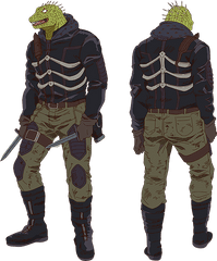 Dorohedoro Tv Anime Character - Cayman Dorohedoro Png