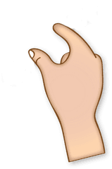 Ok Hand Sign Png - Spread Or Pinch Pinch Out Hand Png Zoom Hand Png