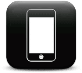 Icon Iphone Png Transparent Background Free Download 18995 - Square Iphone Icons Black