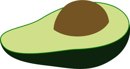 YÃ¼kle Avocado Fruit Food - Desenho De Frutas Abacate Png