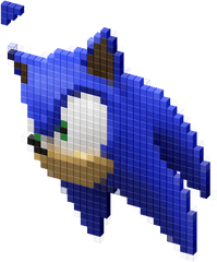 Sonic Head Cursor - Fictional Character Png