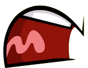 Bfdi Mouth Frown Png Image - Bfdi Mouth Frown Open