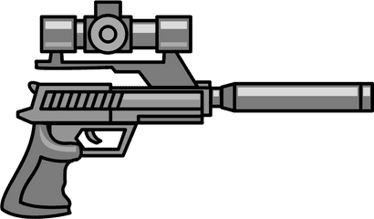 Gun Accessorymachine Gunsniper Rifle Png Clipart - Royalty Sniper Clipart