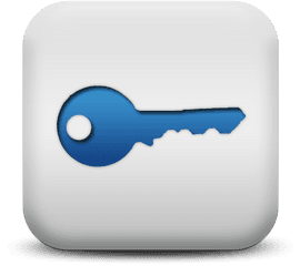 Icon Login Library Png Transparent - Key Icon