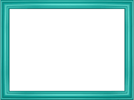 Frame Square Teal PNG Free Photo