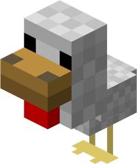 Minecraft Transparent Images - Minecraft Baby Chicken Png