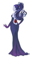 Tumblr - Widowmaker Inspired Dress Png