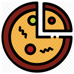 Pizza Slice Icon - Dot Png