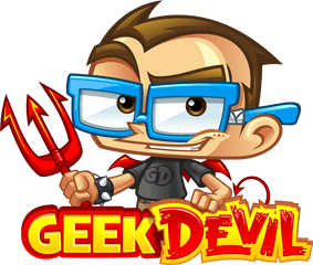 Geekdevil - Mascot U0026 Logo Geekdevil Png