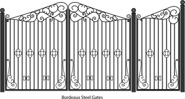 Steel Gate Free HQ Image - Free PNG