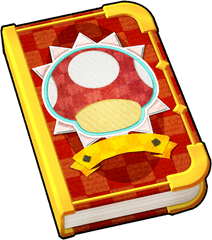 Paper Mario Book - Super Mario Wiki The Mario Encyclopedia Mario And Luigi Paper Jam Paper Boo Png