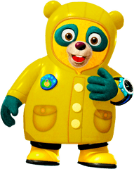 Special Agent Oso Wearing Rain Coat Transparent Png - Stickpng Special Agent Oso Birthday