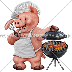 Barbecue Pig Png Transparent Pigpng Images Pluspng - Pig Grilling Bbq