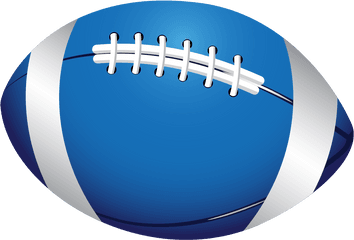 Download Rugby Ball Png File - Blue Rugby Ball Clipart