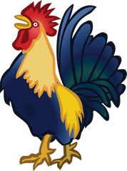 Download Free Clipart Of A Rooster - Rooster Crowing Clipart Free Png