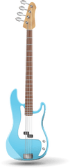 Download Clipart Guitar Bass - Bass Guitar Clip Art Png