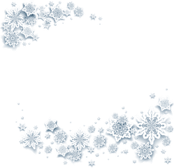 Snowflakes Frame Png - Ftestickers Christmas Winter Snow Crystal White Transparent Background