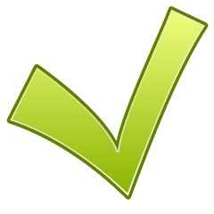 Green Check Mark Png - Green Check Sign Icon