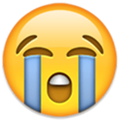 Download Tumblr Inline O5ti2u1yfc1tuwo2q 1280 - Crying Face Crying Emoji Png