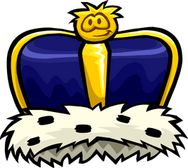 Kings Blue Crown - King Cartoon Transparent Background Crown Png