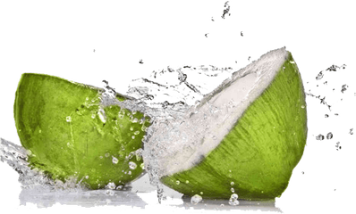 Fruit Water Splash Png Transparent Images Free Download Clip - Refreshing Coconut