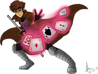 Download Free Gambit Transparent Icon - Fictional Character Png