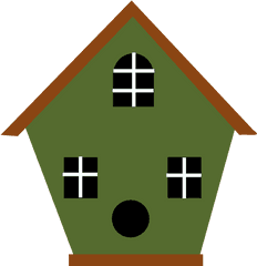 Outline Of House Clip Art - Clipartsco Bird House Plan Cartoon Png