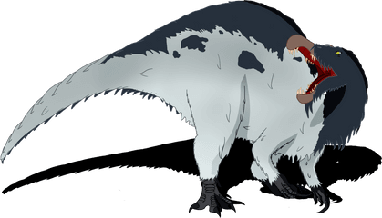 Download My Little Archosaurs - Penguin Feathers On A Feathered Spinosaurus Png
