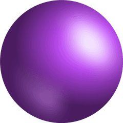 3d Sphere Png Purple Circle