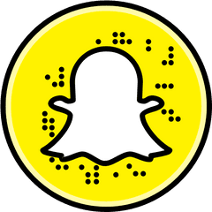 Background - Snapchat Logo Round Png